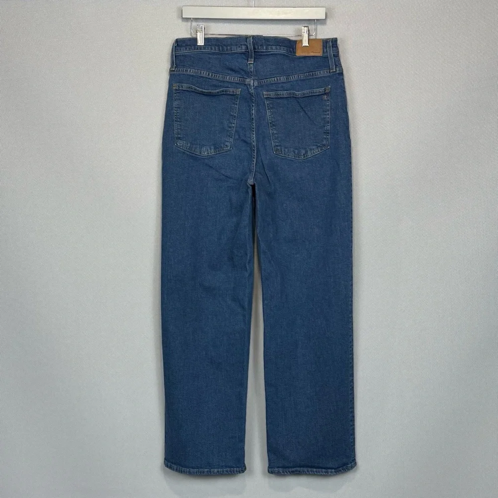Madewell Jeans Women 31 Blue Perfect Vintage Wide Leg High Waist Stretch Denim - Picture 2 of 11